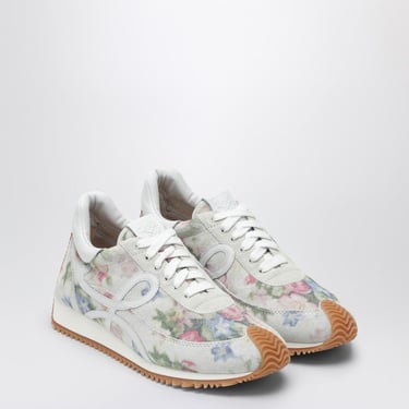 Loewe Flow Runner Sneaker With Floral Pattern Women