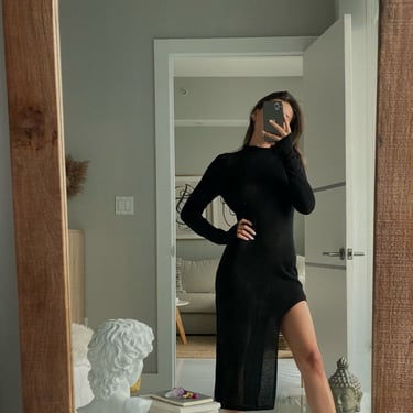 Antidote MINI LONG DRESS - Black