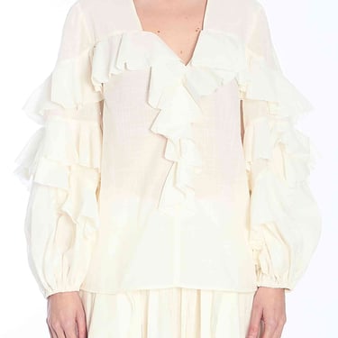 Zimmermann Women Ivory Blouse