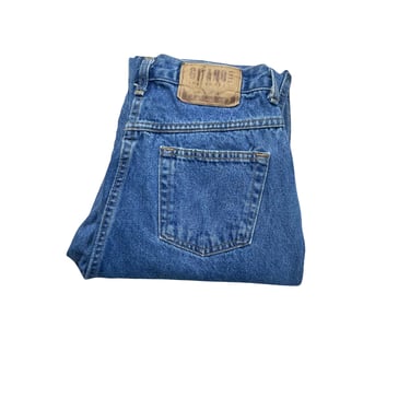 Vintage Women's 90's Gitano Jeans, High Waist Rise Mom Jeans, Size 14 L 