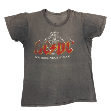 Vintage AC/DC "For Those About To Rock" We Salute You T-Shirt