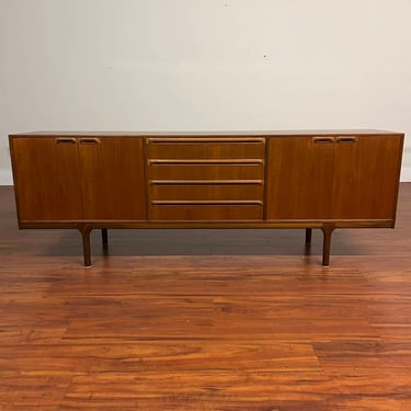 A.H. McIntosh Long Teak Recessed Pull Sideboard