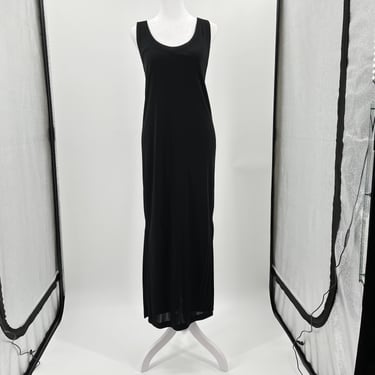 Barneys of New York Designer Black Full Length Evening Dress Size 2 
