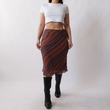 90s Slinky Bias Cut Skirt - W28