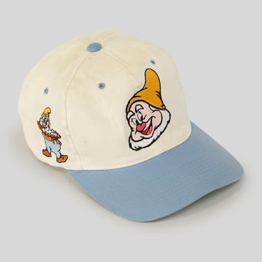 Vintage Disney 7 Dwarves Happy Snapback Hat