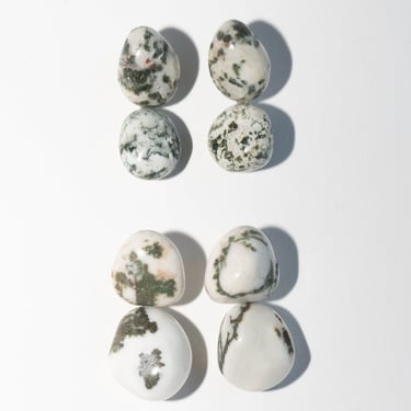 Pebbles Earrings No.2 in Dentrite