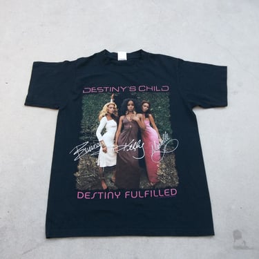 Vintage T-shirt Destiny's Child Tee 2000s Concert Tee Beyonce Kelly Michelle Pop Hip Hop Girl Group Collectors 