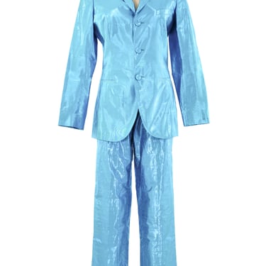 Jean Paul Gaultier Turquoise Pant Suit