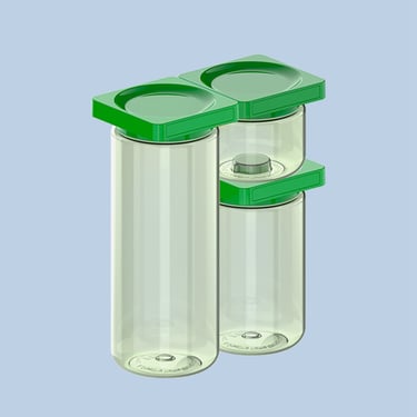 Family 3-Pack Container by Cliik - Green