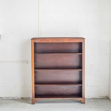 vintage french slender bookcase