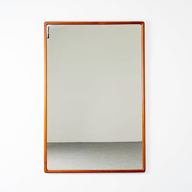 Mid-Century Modern Teak Mirror - (D1039) 