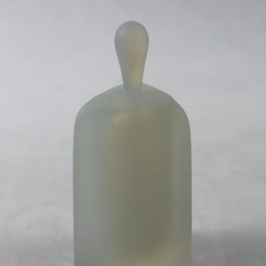 Vintage Art Glass Perfume Bottle Opalescent 