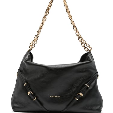 Givenchy Women Voyou Medium Leather Shoulder Bag