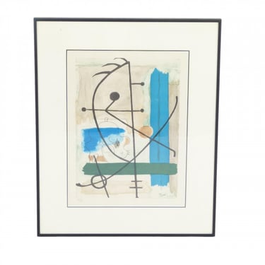 Joan Miro Abstract Print