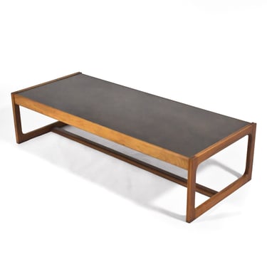 Folke Ohlsson Coffee Table with Bronze Top by DUX