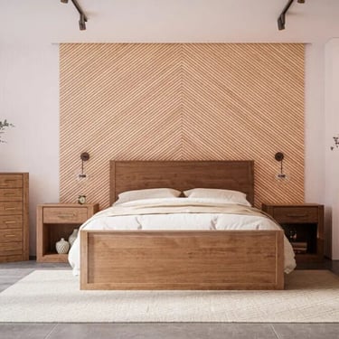 The Upton, Handmade Scandinavian-Inspired Bed Frame 