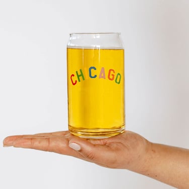 Sweet Home Chicago Beer Glass
