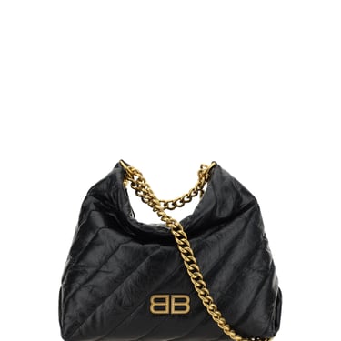 Balenciaga Women Crush Hobo Shoulder Bag