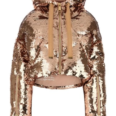 Khrisjoy Women Embellished Polyester Khris Down Jacket