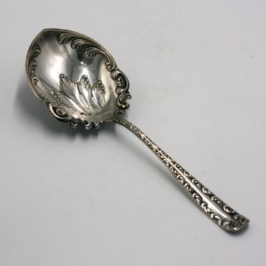 vintage Rogers Hamilton silver plate serving spoon 