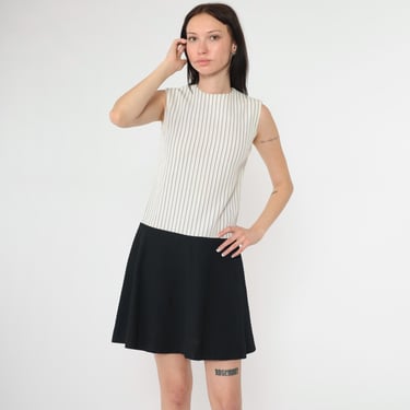 Mod Mini Dress 60s Space Age Dress Cream | Shop Exile - Tucson, AZ | ATTIC