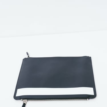 Givenchy Black & White Double Zip Pouch