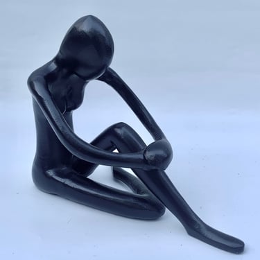 Stretching Modern Figure in Resin