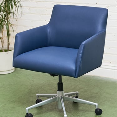 Blue Vintage Office Chair