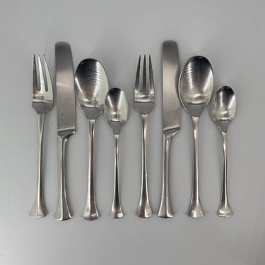 Vintage Dansk THISTLE 1960s Table Place Setting 4-Piece Jens Quistgaard IHQ JHQ Made France French Mid-Century Danish Modern Flatware 