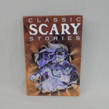 Classic Scary Stories (1999) - Vintage Horror Ghost Mystery Vampire Stories Book - Juvenile Literature 