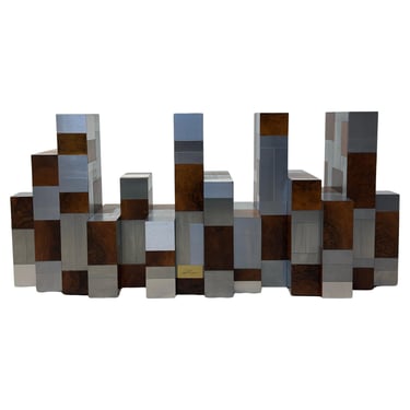 Original Paul Evans Cityscape Dining Table or Console Table Base, 1970s