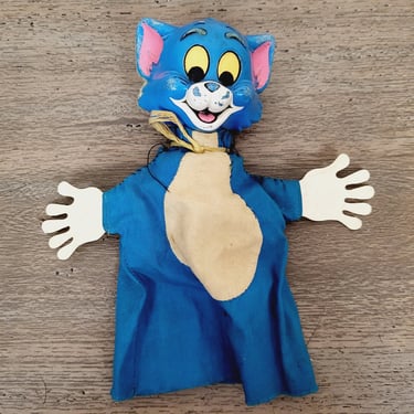 Vintage Tom from Tom and Jerry Hand Puppet 