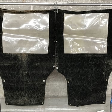 Crushed Velvet Carriage Door Panels (Seattle)