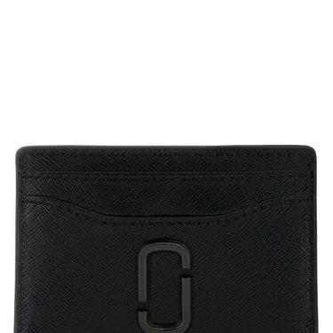 Marc Jacobs Women Black Leather Card Holder
