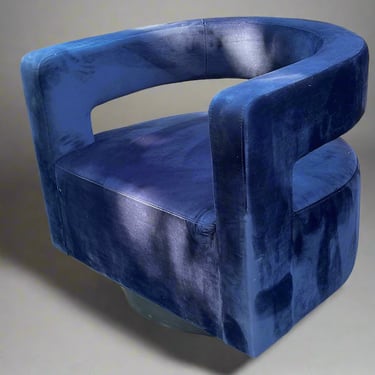 Modway Performance Blue Velvet Swivel Arm Chair  2 avail. JG264-13