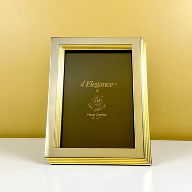 Mirrored Silver & Gold Photo Frame 