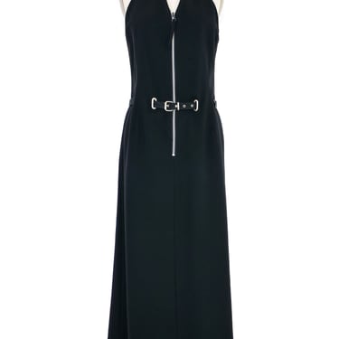 Jean Paul Gaultier Sleeveless Zip Front Racer Dress