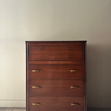 Walnut tallboy