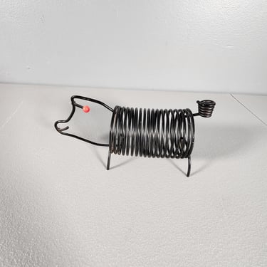 Vintage Pig Letter Holder 