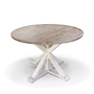 Dining Table, Round Table, Kitchen Table, Reclaimed Wood, Table, Handmade 