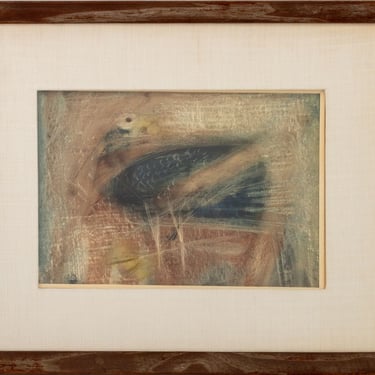 Reginald Weston Abstraction Mixed Media, 1950