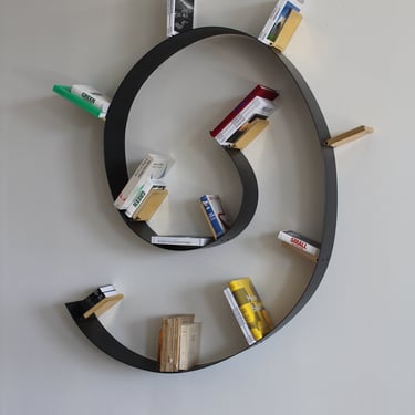Bookworm Shelf by Ron Arad for Kartell