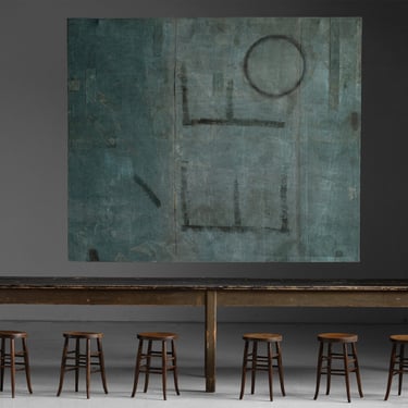 Large Weathered Canvas