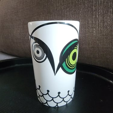 2014 STARBUCKS OWL Mug Tall coffee cups 