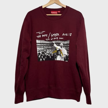 Supreme x Antihero Pope/Slayer Sweatshirt L