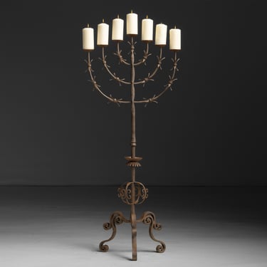 Wrought Iron Candelabra