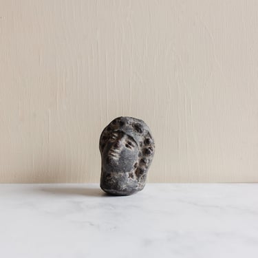 antique French primitive bust