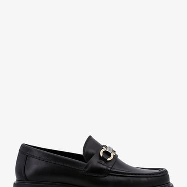 Ferragamo Man Loafer Man Black Loafers