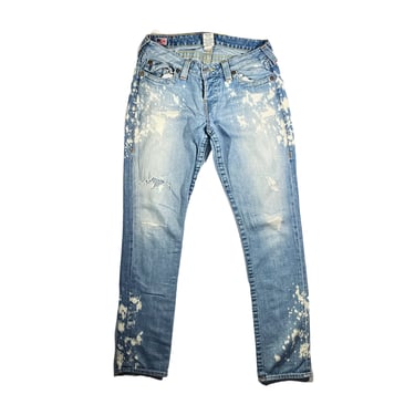 Vintage True Religion Denim Jeans Acid Distressed