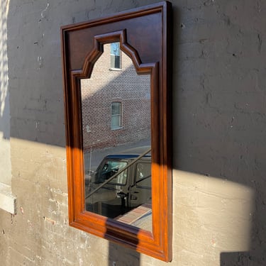 Vintage Burl Walnut Mirror